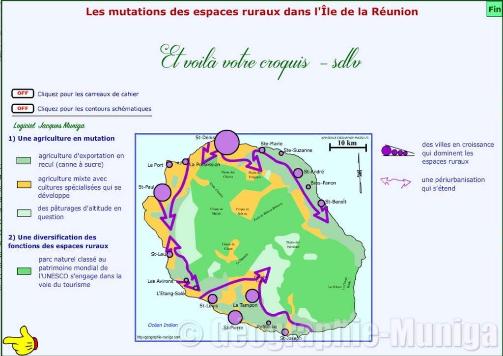 Les Espaces Ruraux Multifonctionnalité Ou Fragmentation Les mutations des espaces ruraux dans l'Île de la Réunion