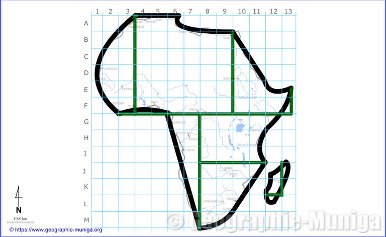 Je dessine l'Afrique schématique