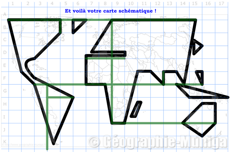 Je dessine le Monde schématique