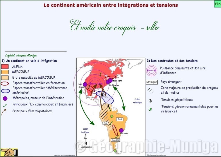 Le continent américain entre intégrations et tensions - Jacques MUNIGA