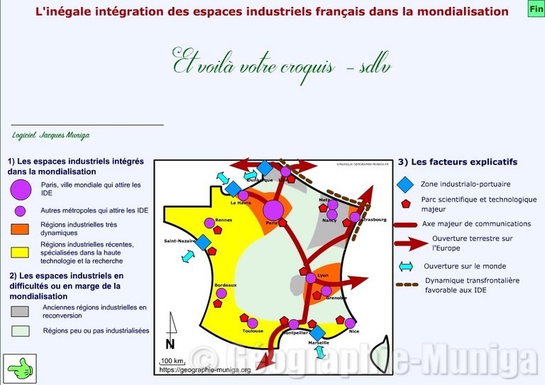L'inégale intégration des espaces industriels français dans la mondialisation - Jacques MUNIGA