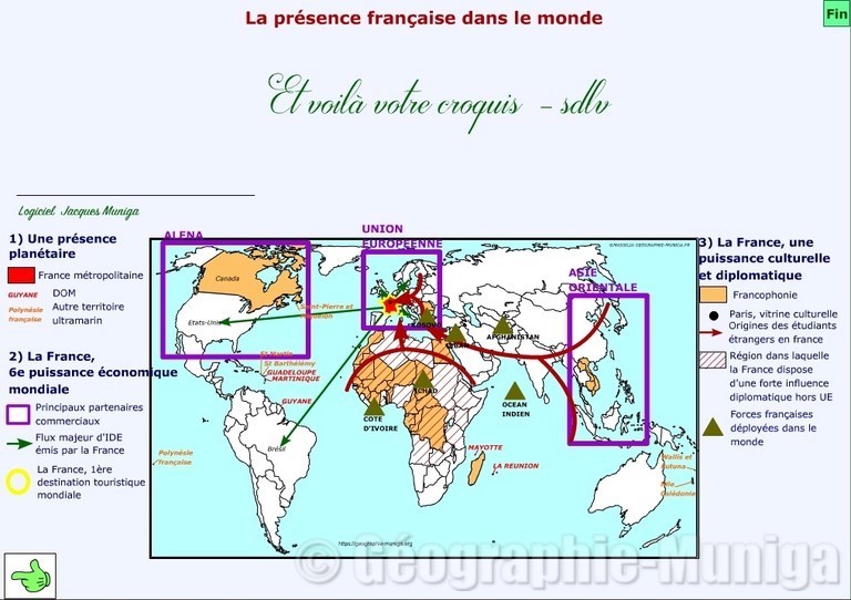 La présence française dans le monde - Jacques MUNIGA