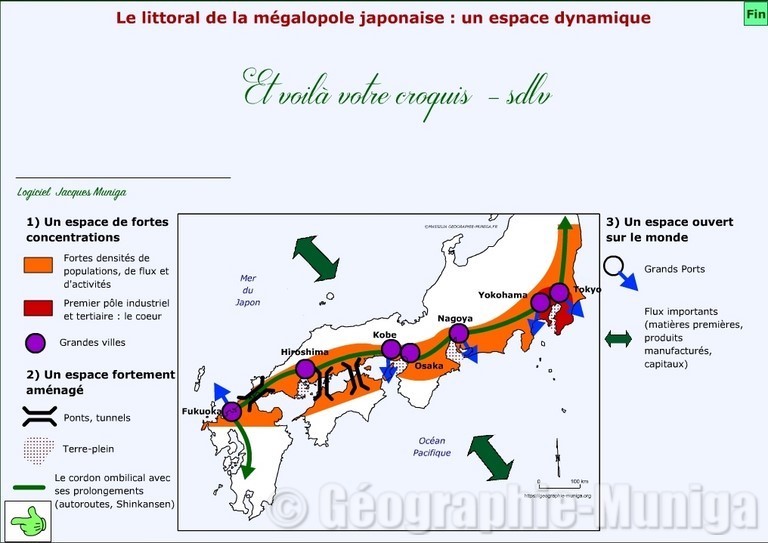 Le littoral de la mégalopole japonaise : un espace dynamique - Jacques MUNIGA