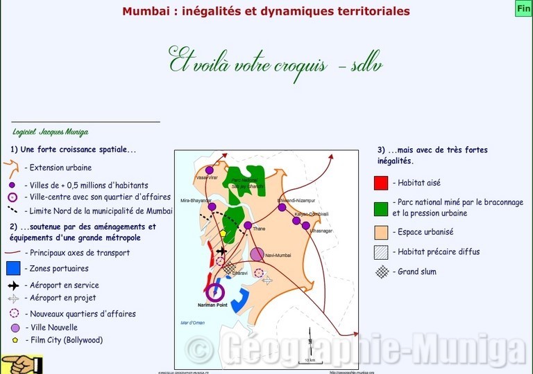 Mumbai : inégalités et dynamiques territoriales - Jacques MUNIGA