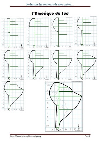 Je dessine l'Amérique schématique par Jacques MUNIGA