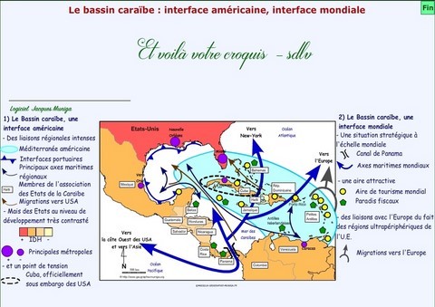 Le bassin caraïbe : interface américaine, interface mondiale - Jacques MUNIGA