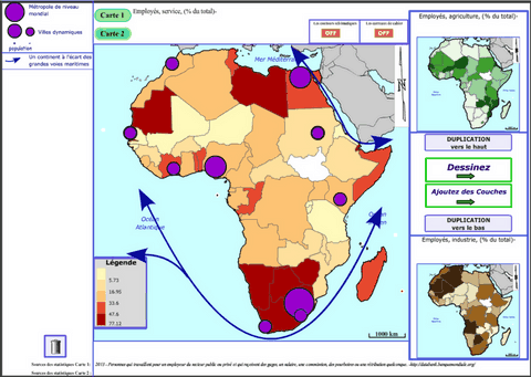 Logiciel de cartographie l'Afrique - Jacques MUNIGA