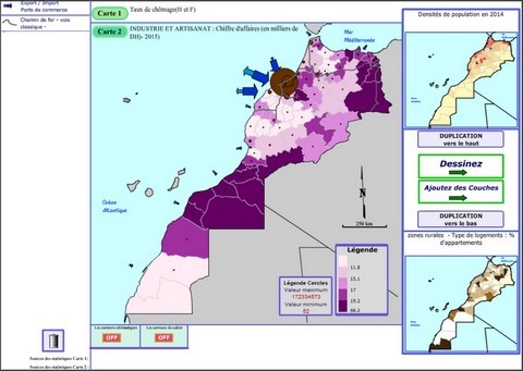 Logiciel de cartographie du Maroc - Jacques MUNIGA