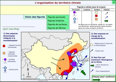 L'organisation du territoire chinois - Jacques MUNIGA