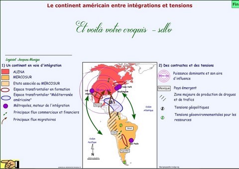 Le continent américain entre intégrations et tensions - Jacques MUNIGA