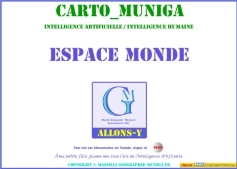 Logiciel de cartographie Espace Monde