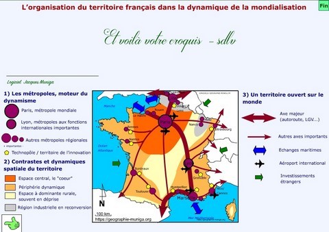 L’organisation du territoire français dans la dynamique de la mondialisation - Jacques MUNIGA