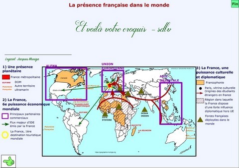 La présence française dans le monde - Jacques MUNIGA