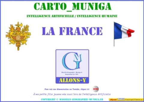 Logiciel de cartographie la FRANCE