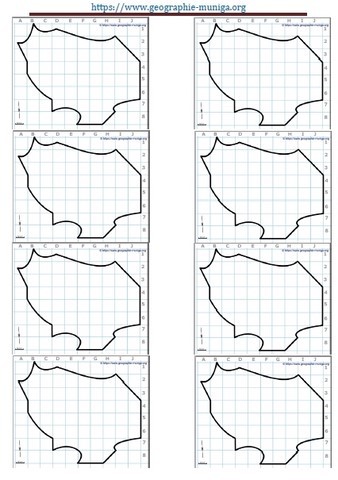 Carte Île de France schématique - Jacques MUNIGA