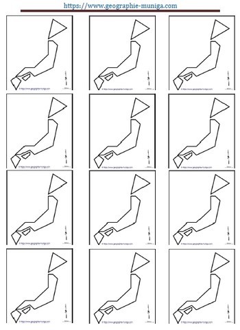 Carte schématique du Japon - Jacques MUNIGA