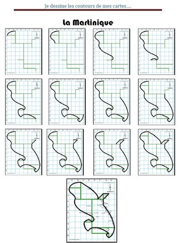 Martinique schématique Pas à Pas