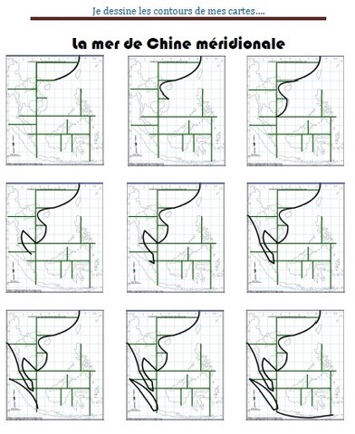 Je dessine la mer de Chine méridionale par Jacques MUNIGA