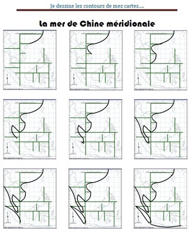 Je dessine la mer de Chine méridionale par Jacques MUNIGA