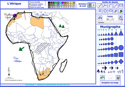Logiciel de dessin l'Afrique - Jacques MUNIGA