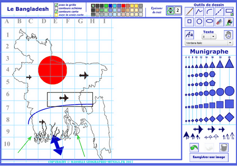 Logiciel de dessin du Bangladesh - Jacques MUNIGA