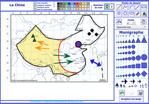 Muni-Carto la Chine - Jacques MUNIGA