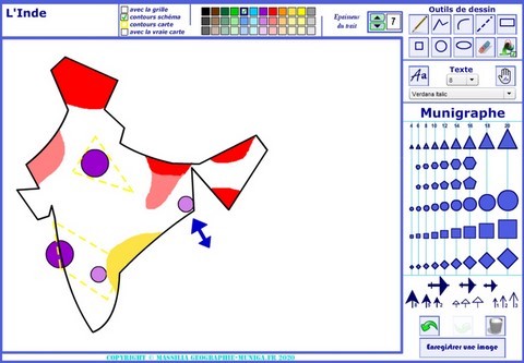 Logiciel de dessin l'Inde - Jacques MUNIGA