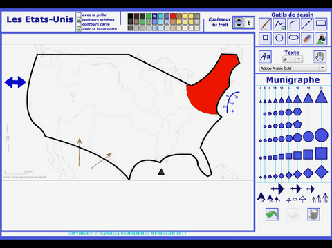 MuniCarto des USA - Jacques MUNIGA