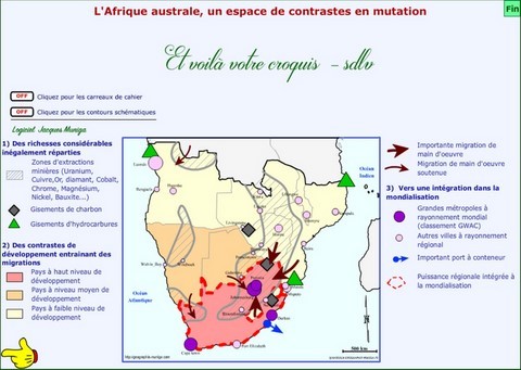 2e - L'Afrique australe, un espace de contrastes en mutation - Jacques MUNIGA