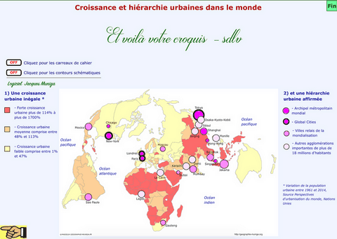 Thème 1 : L’urbanisation du monde - Jacques MUNIGA