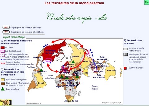 Les territoires de la mondialisation - Jacques MUNIGA