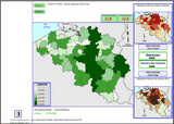 logiciel de cartographie - la Belgique logiciel de cartographie - la Belgique