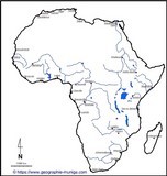 Carte de l'Afrique - Jacques MUNIGA