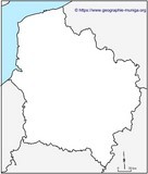 Carte de la région les Hauts de France - Jacques MUNIGA