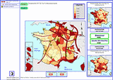 Logiciel de cartographie - la France Logiciel de cartographie - la France